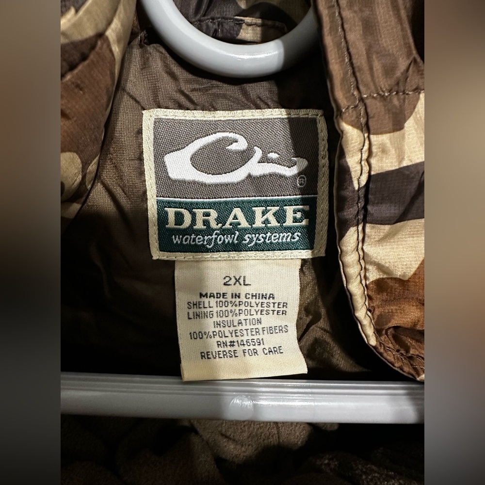 Drake Waterfowl 3 in 1 Parka XXL - NWOT - Picture 6 of 9